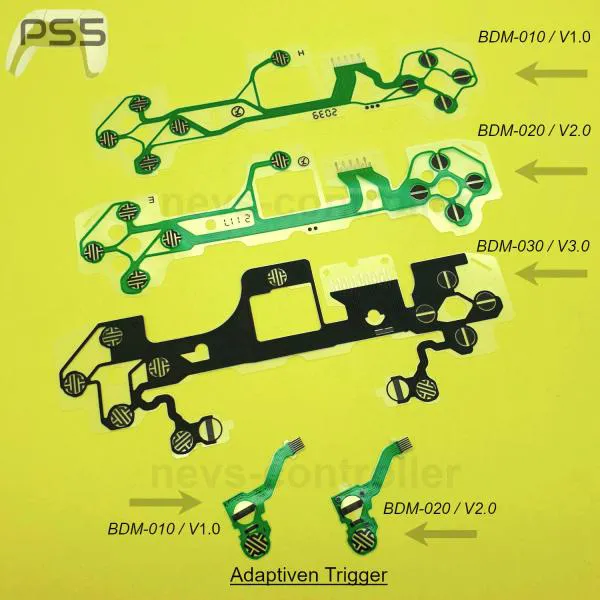 Flex Folie Leiterbandkabel für PS5 DualSense Controller nach Modellauswahl